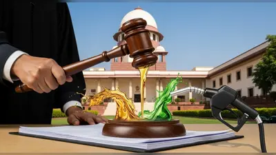 पेट्रोल में इथेनॉल मिलाने से रोकने की याचिका खारिज:सुप्रीम कोर्ट में सरकार बोली- याचिकाकर्ता इंग्लैंड का, बाहरी नहीं बताएगा कौन सा पेट्रोल इस्तेमाल करें