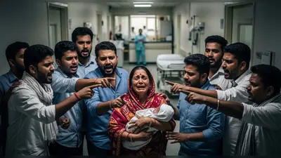 दर्दनाक! अलीगढ़ में बच्चे को जन्म देने के बाद मां ने तोड़ा दम, परिजनों ने अस्पताल में काटा हंगामा