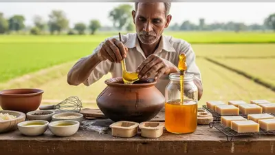 खेतों में मिलने वाले जीव के तरल से बनाया साबुन, शख्स का अनोखा प्रयोग हुआ वायरल