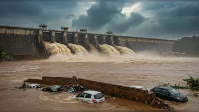9 जिलों में बाढ़, शाह ने CM-राज्यपाल से बात की:भाखड़ा डैम के गेट 4 फीट तक खोले; लुधियाना में 4 गाड़ियों पर दीवार गिरी
