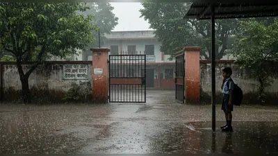यूपी में भारी बारिश का कहर: डीएम ने 12वीं तक के सभी स्कूल बंद करने का आदेश दिया, लेटर जारी