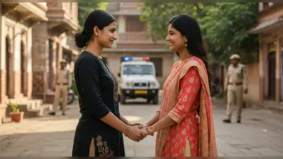 यूपी की दो युवतियों का अनूठा प्यार: एक बनी पति, दूसरी पत्नी; पुलिस सुरक्षा में रहने लगीं लिव इन में