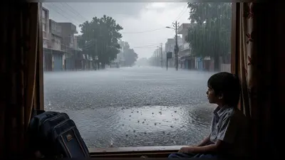 मेरठ में भारी बारिश का कहर: बुधवार को भी नर्सरी से आठवीं तक के स्कूल बंद, जानिए पूरा आदेश