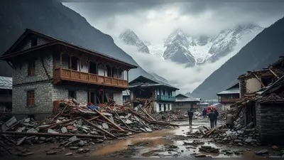 हिमाचल में कुदरत का कहर: कुल्लू-सोलन में 2 महिलाओं की मौत, आनी में 2 मंजिला इमारत ढही; बिलासपुर में 7 मकान क्षतिग्रस्त, कुंजुम टॉप पर भारी बर्फबारी