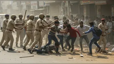 यूपी: बाराबंकी में ABVP कार्यकर्ताओं और LLB छात्रों पर पुलिस का बर्बर लाठीचार्ज, दौड़ा-दौड़ाकर पीटा; सामने आईं चौंकाने वाली तस्वीरें