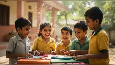 अनोखा वीडियो वायरल: बच्चों ने किताबों को छोड़ ऐसे खेल-खेल में दिमाग में डाला सारा ज्ञान!