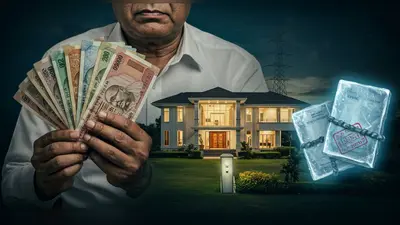 DVVNL का भ्रष्ट बाबू: सरकारी पैसों से खरीदा आलीशान घर, बड़ा खुलासा; बैंक खाते सील