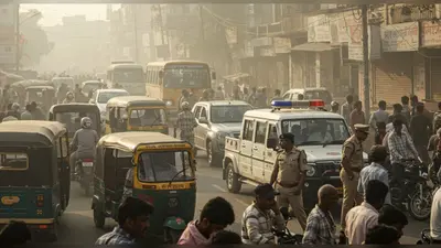कानपुर का जानलेवा जाम: ऑटो में तड़पते युवक और पुलिस गाड़ी में बुजुर्ग ने तोड़ा दम