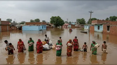 मेरठ में बाढ़ का तांडव: 20 साल बाद गंगा ने तोड़ा रिकॉर्ड, आबादी में घुसा पानी, गांव छोड़ने को मजबूर हुए लोग