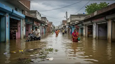 शाहजहांपुर में बाढ़ का कहर: खन्नौत-गर्रा नदियां उफनाईं, मोहल्लों में घुसा पानी, जनजीवन अस्त-व्यस्त
