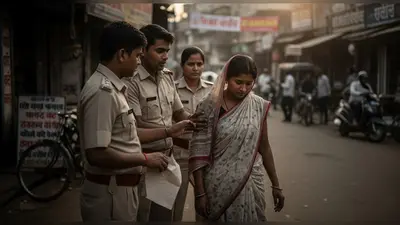यूपी में पति ने किया बदनाम, सुसाइड नोट लिखकर जान देने निकली पत्नी को पुलिस ने बचाया