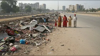 NHAI की ‘दोहरी नीति’ पर यूपी में हंगामा: झुग्गियां उड़ीं, मजबूत इमारतें खड़ी रहीं, उठे गंभीर सवाल