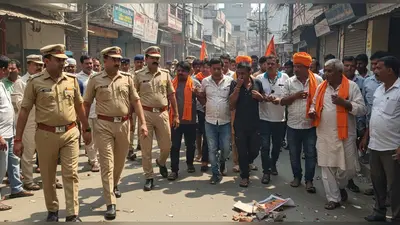 इटावा में भाजपाइयों पर पथराव: 9 कांग्रेसी जेल भेजे गए, 2 पुलिसकर्मी निलंबित – जानिए पूरा मामला