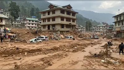 हिमाचल के कुल्लू में भूस्खलन का तांडव: 4 मंजिला इमारत खतरे में, एक की मौत, 6 लोग मलबे में दबे, गाड़ियां क्षतिग्रस्त