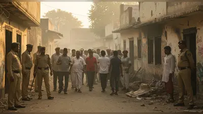 यूपी के कासगंज में युवक की हत्या से बवाल: आक्रोशित भीड़ ने आरोपियों के घर तोड़े, आगजनी की कोशिश; PAC तैनात