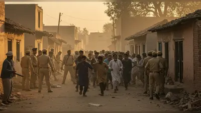 उत्तर प्रदेश: युवक की हत्या के बाद भीषण बवाल, भीड़ ने आरोपियों के घरों में की तोड़फोड़ और आगजनी की कोशिश; गांव में पीएसी तैनात