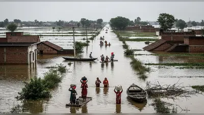 पीलीभीत में बाढ़ का भयानक मंजर: 9 साल के बालक की डूबने से मौत, कई गांवों में पानी भरा, हजारों लोग प्रभावित