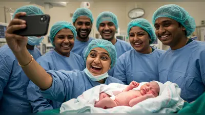जबलपुर में अनोखा चमत्कार: 5.2 किलो के नवजात ने लिया जन्म, डॉक्टर्स भी हैरान, खुशी से ली सेल्फी