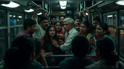 चलती बस में लड़की के साथ अंकल ने की शर्मनाक हरकत, यात्रियों ने पकड़ा, वीडियो वायरल
