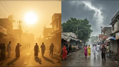 यूपी में मौसम का बड़ा बदलाव: आज कुछ जिलों में हल्की बारिश, बाकी जगह उमस भरी गर्मी का अलर्ट!