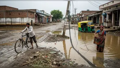 पीलीभीत के बीसलपुर में बाढ़ के बाद भी मुसीबतें कायम: सड़क और बिजली व्यवस्था चरमराई
