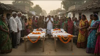 महोबा में दिल दहला देने वाली घटना: छोटे भाई की मौत से सदमे में बड़े भाई ने भी छोड़ी दुनिया, एक साथ उठीं दो अर्थियां, गांव में गहरा मातम