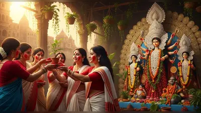 काशी दुर्गा पूजा 2025: “ऑपरेशन सिंदूर” थीम से पर्यावरण और संस्कृति का नया अध्याय