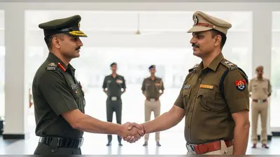 अलीगढ़ में फौजी-पुलिस विवाद सुलझा: दोनों ओर से केस खत्म, अब होगी शांति और सहयोग