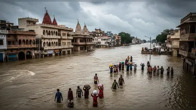 वृंदावन में यमुना का हाहाकार: हजारों बेघर, कॉलोनियां और सड़कें जलमग्न; प्रशासन की मदद की अपील