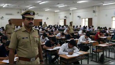 पीईटी 2025: नकल रोकने को अभेद्य सुरक्षा, 51 केंद्रों पर पुलिस का कड़ा पहरा, सॉल्वर गैंग पर पैनी नज़र!