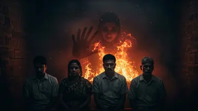 दहेज की आग: फतेहपुर में पत्नी को जिंदा जलाने वाले पति, सास-ससुर को मिली उम्रकैद
