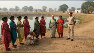 महोबा: तालाब में डूबे युवक का 48 घंटे बाद भी नहीं मिला सुराग, परिजनों का प्रदर्शन, पुलिस के आश्वासन पर हटा जाम