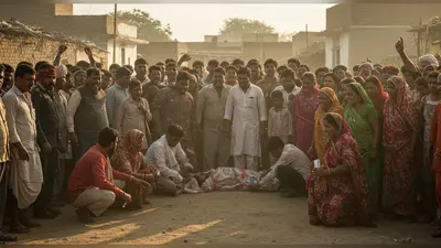 सनसनीखेज वारदात: यूपी में पिता-पुत्र ने पड़ोसियों पर किया जानलेवा हमला, युवक की मौत के बाद ग्रामीणों का फूटा गुस्सा