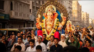 पाकिस्तान में गूंजा ‘गणपति बप्पा मोरया’! कराची की सड़कों पर निकली शोभायात्रा, वीडियो हुआ वायरल