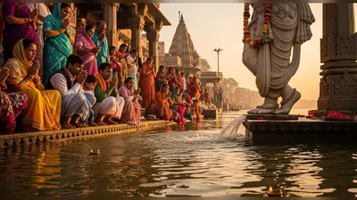 यूपी में अद्भुत नज़ारा: कान्हा के चरणों को छूने को आतुर यमुना, भक्ति में डूबे भक्त; देखें वायरल वीडियो