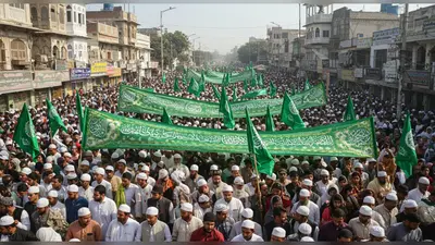 यूपी में गूंजा ‘अल्लाह हू अकबर’: हजारों की भीड़ में निकला नबी की शान में ऐतिहासिक जुलूस-ए-मोहम्मदी