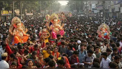 पीईटी परीक्षा और गणेश विसर्जन का महासंग्राम: सड़कों पर एक लाख की भीड़, प्रशासन की अग्निपरीक्षा!