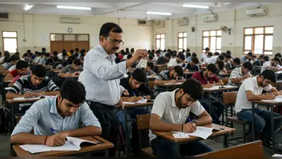 पीईटी 2025: दूसरे दिन 21 सॉल्वर और नकलची पकड़े गए, गाजीपुर में सर्वाधिक; 77% अभ्यर्थी हुए शामिल