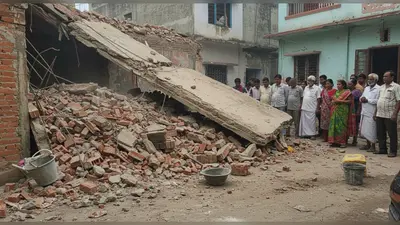 रायबरेली में मातम: निर्माणाधीन मकान का लिंटर ढहा, राजमिस्त्री समेत तीन मजदूरों की दर्दनाक मौत, इलाके में हड़कंप