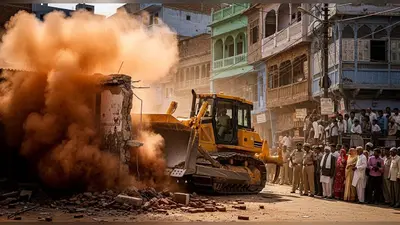 संभल में सपा विधायक के कब्जे से सरकारी जमीन मुक्त: फिर गरजा बुलडोजर, जानिए क्यों मचा है बवाल