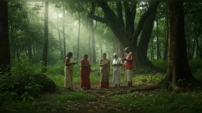 जब दवा और डॉक्टर हुए बेअसर, ग्रामीण पहुंचे जंगल: खेतों की बीमारी भगाने का अनोखा तरीका!