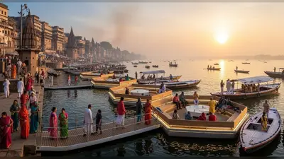 काशी में नया अध्याय: गंगा के चार घाटों पर बनेंगी हेक्सागोनल तैरती जेटी, यात्रियों को मिलेंगी शानदार सुविधाएं