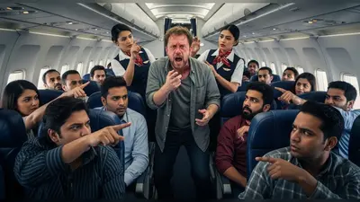 नशे में धुत यात्री ने विमान में मचाया उपद्रव, सहयात्रियों ने की बाहर निकालने की मांग