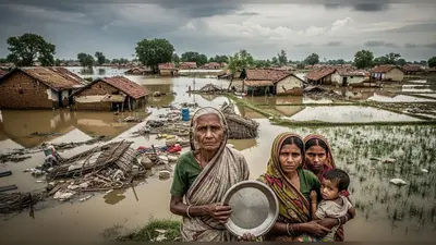 यूपी: हेमा मालिनी के गोद लिए रावल गांव में बाढ़ का कहर, खाने को तरस रहे ग्रामीण, विकास के वादों का क्या हुआ?