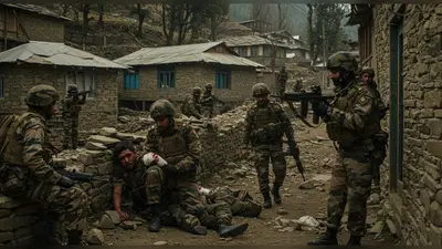 कुलगाम में सेना की आतंकियों से मुठभेड़: लश्कर का एक आतंकी ढेर, 2 जवान घायल; 3-4 और छिपे