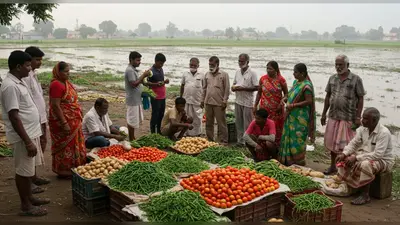 बरेली में बाढ़ का कहर: खेतों में डूबी फसलें, सब्जियों के दाम आसमान पर, लोग परेशान