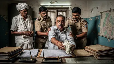 अमरोहा में 20,000 रुपये रिश्वत लेते चकबंदी लेखपाल रंगे हाथों गिरफ्तार: किसान से काम के बदले मांगी थी मोटी रकम