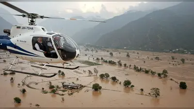 प्रधानमंत्री मोदी ने पंजाब-हिमाचल में बाढ़ प्रभावित इलाकों का हवाई सर्वेक्षण किया, राहत का आश्वासन दिया