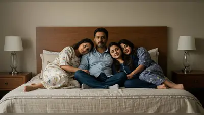 अनोखा परिवार: 2 बीवियां, 1 गर्लफ्रेंड और एक ही बिस्तर पर सबका सोना! कहानी हुई वायरल