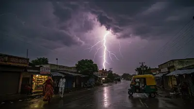यूपी में आज कई जिलों में बारिश और बिजली गिरने का खतरा, 11 सितंबर से भारी बारिश का अलर्ट जारी